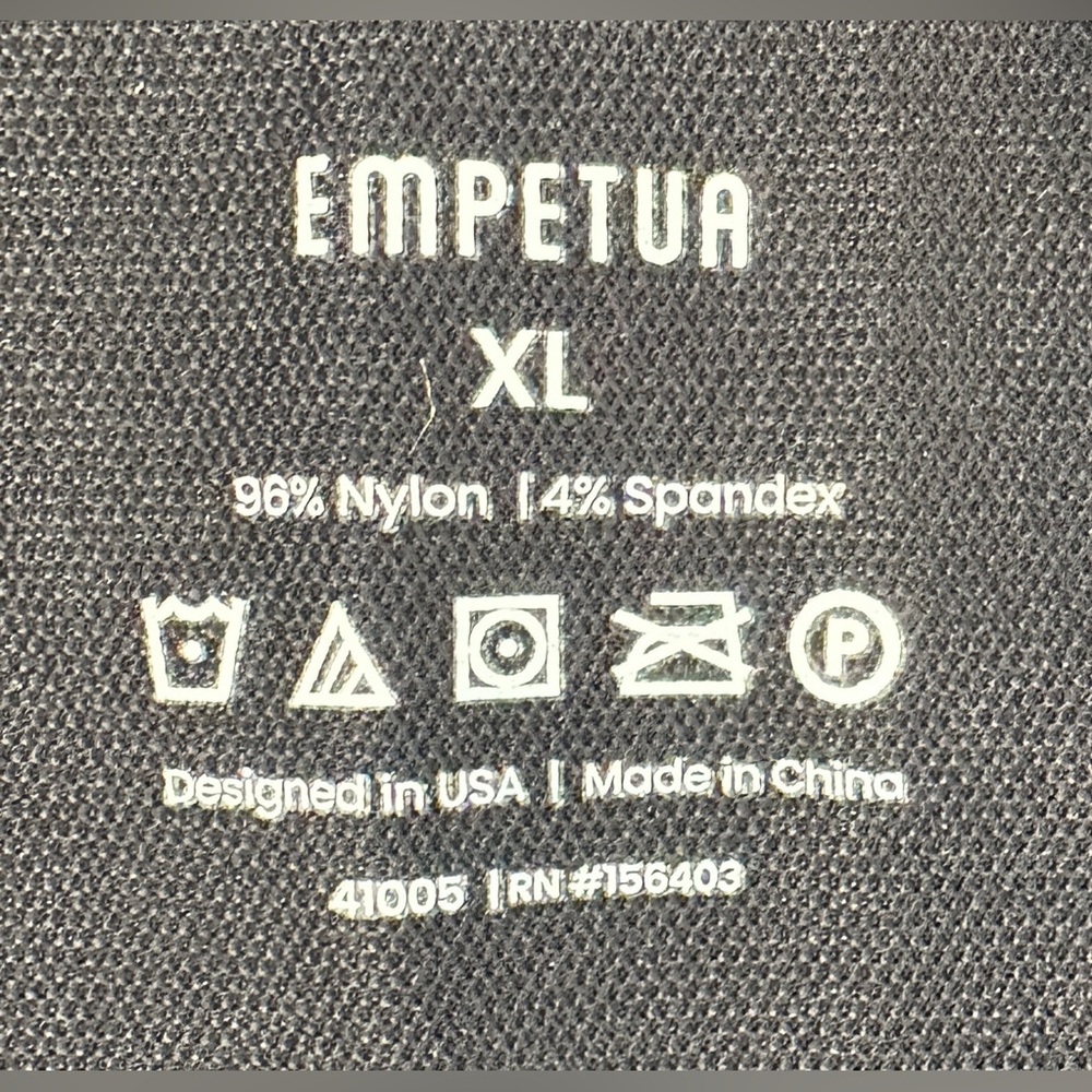 Empetua by Shapermint Essentials Seamless Comfort Black Leggings Women’s Size XL - Picture 3 of 12
